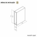 Ver imagem 3 de Porta Temperos Condimentos Suporte Deslizante Aço Inox com Corrediça para Móvel Embutir