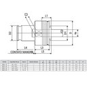 Ver imagem 3 de Adaptador para Mandril Kwes/3b 20,0 X 16,0 (m27 G3/4" 1")