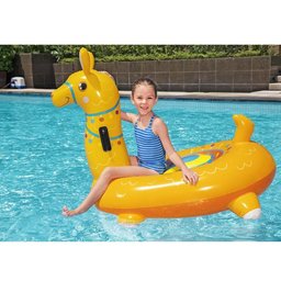 Boia Inflável Divertida Baby Lhama 1,29m X 1,10m Bestway 41434 - 6