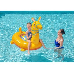 Boia Inflável Divertida Baby Lhama 1,29m X 1,10m Bestway 41434 - 5
