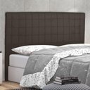 Ver imagem 1 de Cabeceira Cama Box Queen Paris Slim 160 Cm Suede Marrom