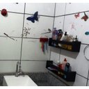 Ver imagem 3 de Porta Livros Infantil De Parede - Preto 3pç