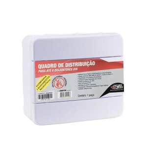 Quadro Distribuição com Barramento 8 Din Sobrepor Forceline
