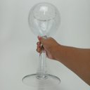 Ver imagem 3 de Vaso Anverre Vaso Decorativo Cachepô Enfeite 40x18x18cm Vidro Transp