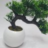 Bonsai Artificial Mini Folhas Mini Árvore Vaso De Cerâmica - 2