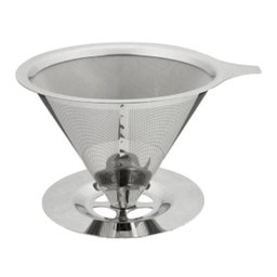 Coador de Cafe Aço Inox Reutilizavel Ecologico Tamanho 101 - 4