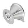 Coador de Cafe Aço Inox Reutilizavel Ecologico Tamanho 101 - 5
