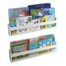 Porta Livros Infantil De Parede - Branca 2pç - 2