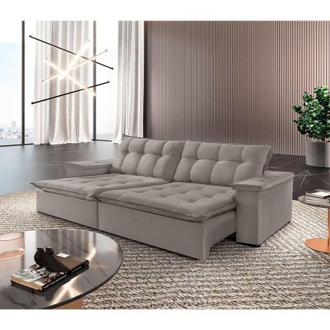 Sofá Estilo Veludo 02 Módulos de 120m B25cm Meu Sofá Online B026 Veludo Prata