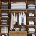 Ver imagem 3 de Guarda Roupa Casal Madeira Maciçaturim 4 Portas Cavazotto