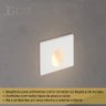 Kit 13 Balizador Led Escada Parede Externo 2w Quente - Branco - 4