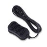 Extensão Tripolar Slim 3 Metros Preto Force Line - 1