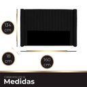 Ver imagem 4 de Cabeceira Casal Estofada para Cama Box Alicia Veludo Preto
