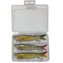 Ver imagem 3 de Isca Artificial Pesca 3 Peixes Articulado Realista Pescaria Fishing Lambari Robalo Traira Tainha Mar