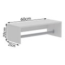 Ver imagem 1 de Cabideiro De Parede 60x20x25 100% em MDF