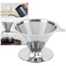 Coador Inox Filtro Café 103 Permanente Grande sem Papel Top Chef - 7