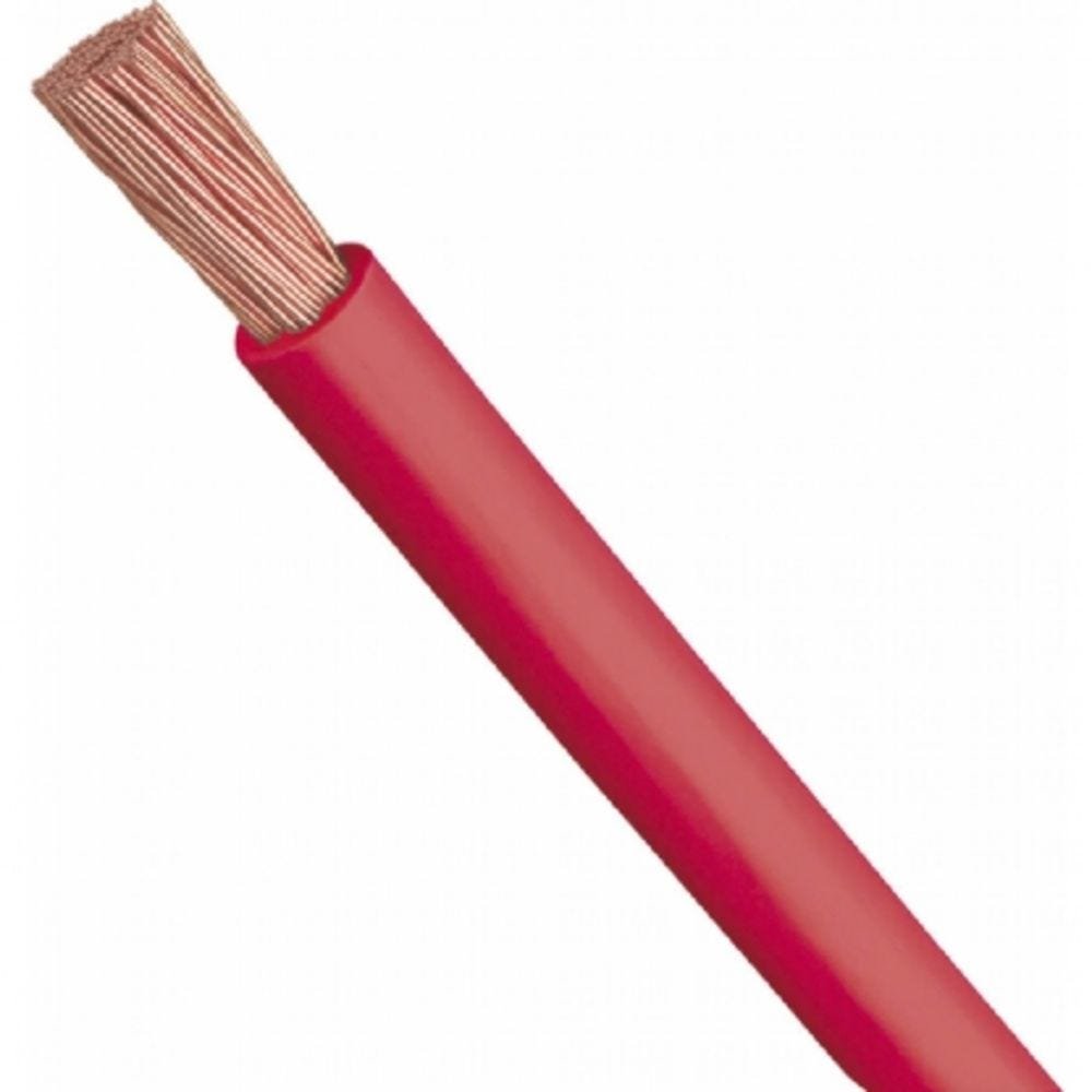 Cabo Flexível 4mm² Vermelho 20 Metros Force Line - 2