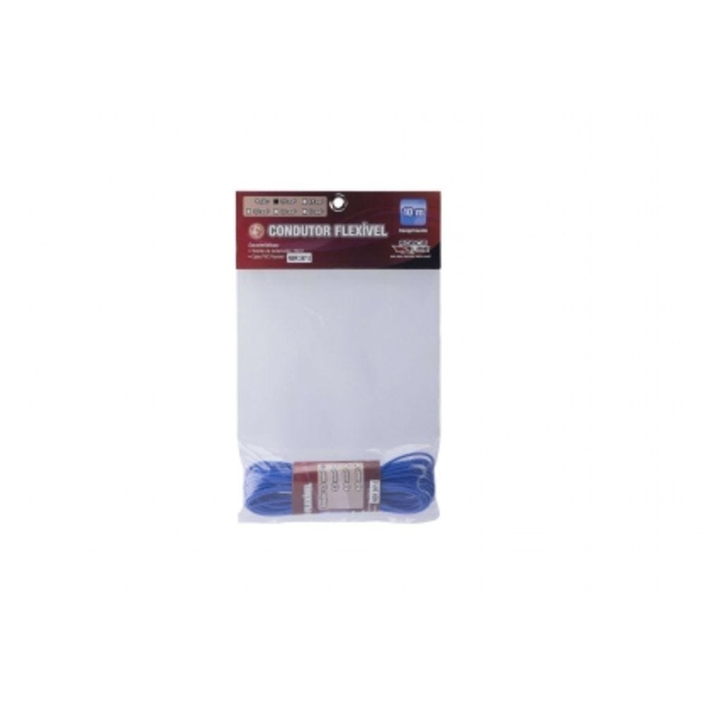 Cabo FLEXÍVEL 1.5mm² Azul 10 Metros Force Line - 2