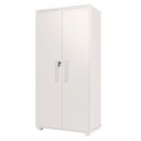 Ver imagem 3 de Armário Multiuso com Prateleiras Internas Multifuncional para Casa Toda:branco