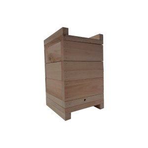 Caixa Impa Para Abelhas Sem Ferrão Eucalipto 18x18