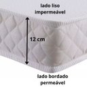 Ver imagem 3 de Colchão Bordado para Berço Padrão Americano D18 Prorelax