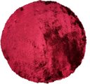 Ver imagem 1 de Tapete Fashion Silk Shaggy 150 Redondo Cereja