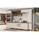 Ver imagem 2 de Cozinha Modulada Connect 12 Duna/cristal - Henn