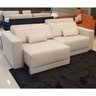Sofá Retrátil e Reclinável 4 Lugares 2,20M Divino Mola Bonel Linho Bege Moderno - Duvali - 1