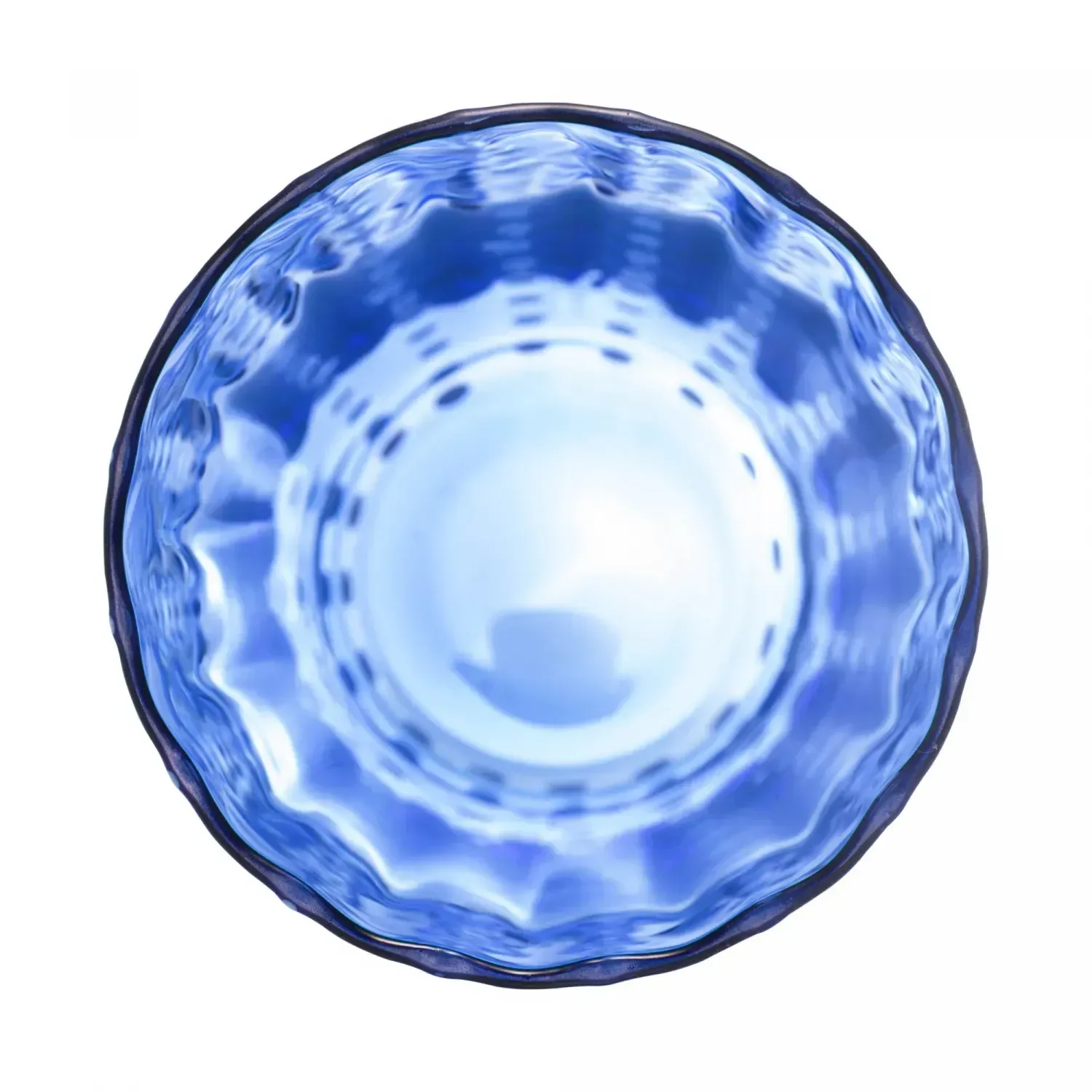 Ver imagem 2 de Cj 2 Copos Altos de Vidro Orquidea Azul 500ml