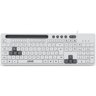 TECLADO MULTIMIDIA GAMER USB COM SUPORTE PARA SMARTPHONE BRANCO TC264 - 1