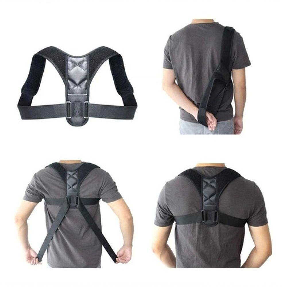 Corretor Postural Unisex Alinhamento Ombro Coluna Ajustável - 4