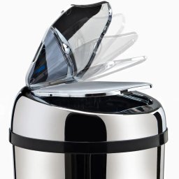 Lixeira Automática Inox 3 Litros Premium Sensor Banheiro Cozinha Escritório Kzi - 3