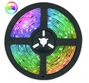 Ver imagem 4 de Kit 20 Metros Fita Led 5050 Rgb Colorida com Silicone 12v + 3 Amplificador + 1 Fonte 20a