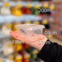 Ver imagem 6 de Conjunto Kit de 10 Potes com Tampa para Marmita e Alimentos