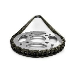 Kit Relacao Transmissao Cg Fan 125 2014 a 17 Riffel Titanium - 3