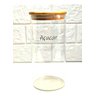 Pote Porta Mantimento Vidro Tampa De Bambu 1,4l Hermético - Transparente - Açucar - 6