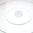 Ver imagem 4 de Centro De Mesa Giratório De Vidro Transparente 70cm