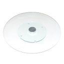 Ver imagem 6 de Centro De Mesa Giratório De Vidro Transparente 70cm
