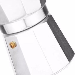 Cafeteira Italiana Aluminio para 6 Xícaras Cafés 300 Ml - 3