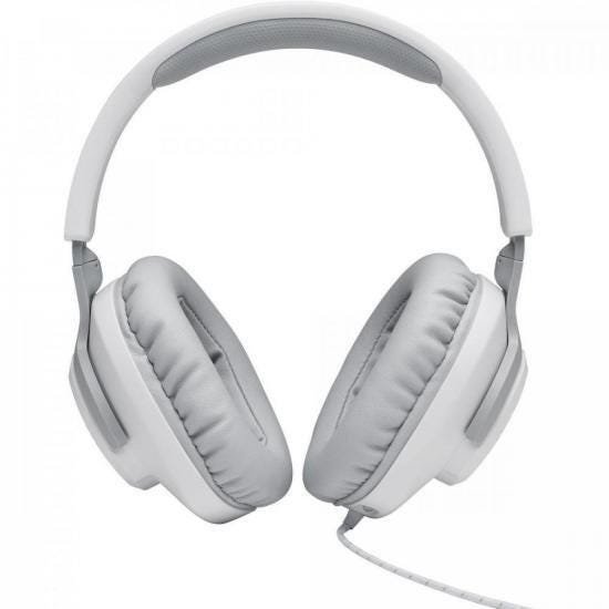 Headset Gamer Quantum 100 Branco Jbl MadeiraMadeira