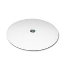 Ver imagem 3 de Centro de Mesa Giratório Vidro Temperado 8mm Branco 45cm