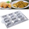 Forma para Fazer Risoles Pastel Alumínio Fundido 12 Cavidades - 8