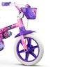 Bicicleta Menina Infantil Bike Aro 12 Cat Nathor Selim Em Pu - 3