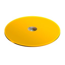 Centro De Mesa Giratório Vidro Temperado 6mm Amarelo 60cm - 1