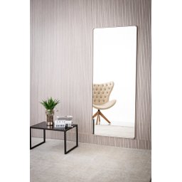 Espelho Grande Retangular Corpo Inteiro com Moldura em Metal 150 X 60 Cm - 4