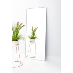 Espelho Grande Retangular Corpo Inteiro com Moldura em Metal 150 X 60 Cm - 5