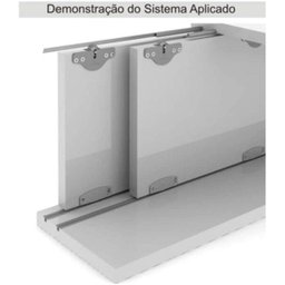 Sistema deslizante RO21M para 1 porta 30kg Rometal - 2