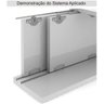 Sistema deslizante RO21M para 1 porta 30kg Rometal - 2