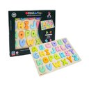 Ver imagem 2 de Brinquedo Educativo Tabuleiro Alfabeto Caixa Alta de Madeira - Polibrinq