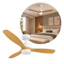 Ver imagem 1 de Ventilador de Teto com LED 18W Multicor Air Havana Opus 1400LM 3 Pás Madeira + Controle ST3359
